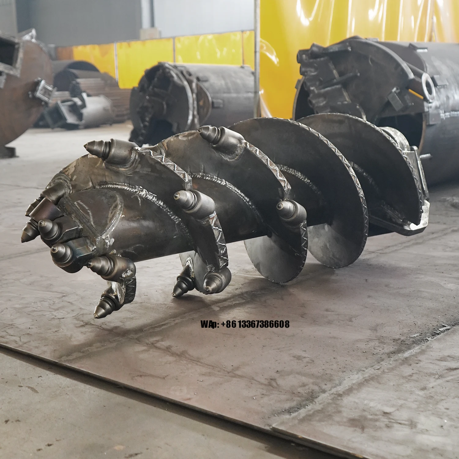 Drilling Tools Drilling Rock Conical Auger bit for Pile Foundation Rotary Drilling Rig
Drilling Tools Drilling Rock Conical Auger bit for Pile Foundation Rotary Drilling Rig