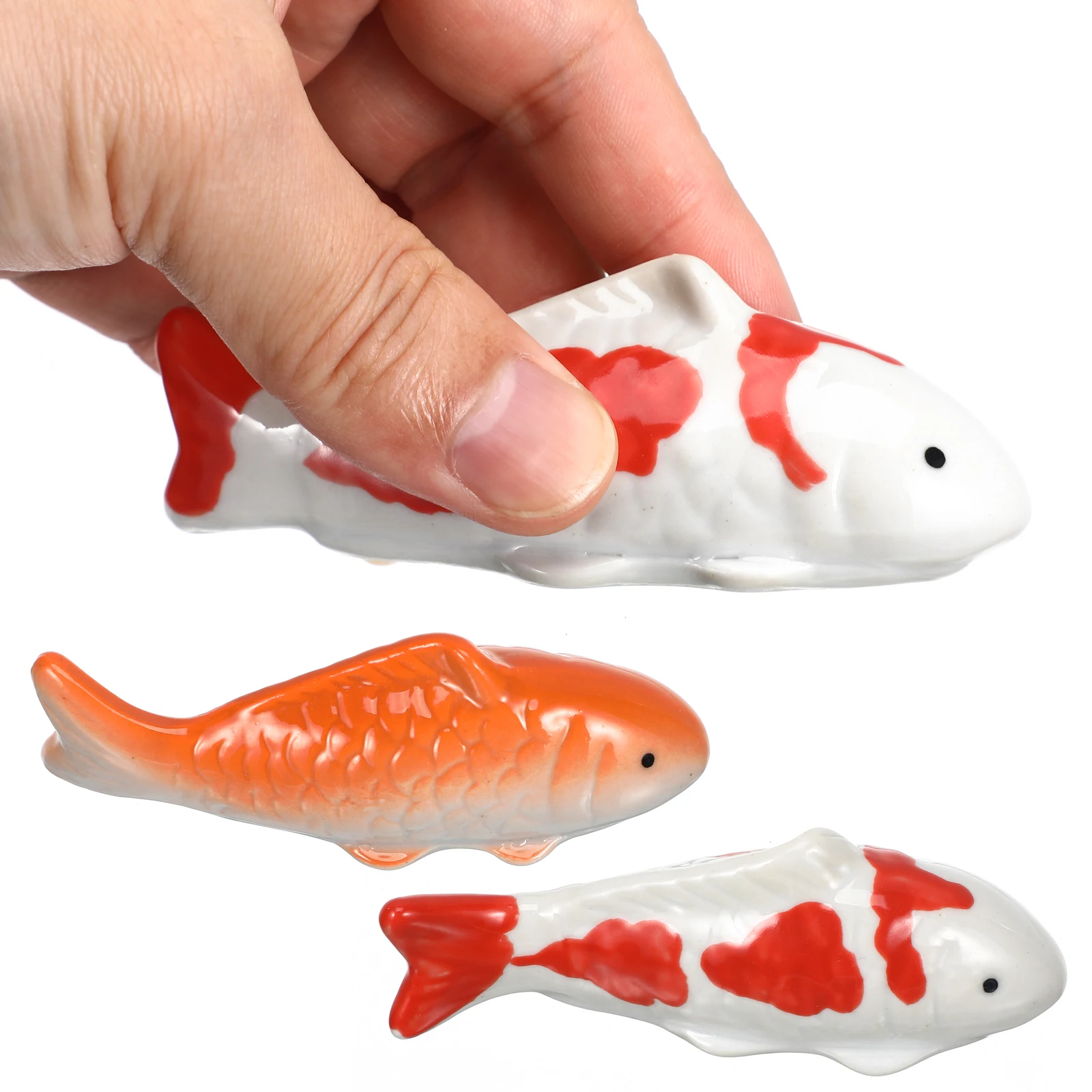 2Pcs Floating Fish Decoration Exquisite Lifelike Ceramic Aquarium Decor Floating Fish Tank Ornament Underwater Crafts
2Pcs Floating Fish Decoration Exquisite Lifelike Ceramic Aquarium Decor Floating Fish Tank Ornament Underwater Crafts