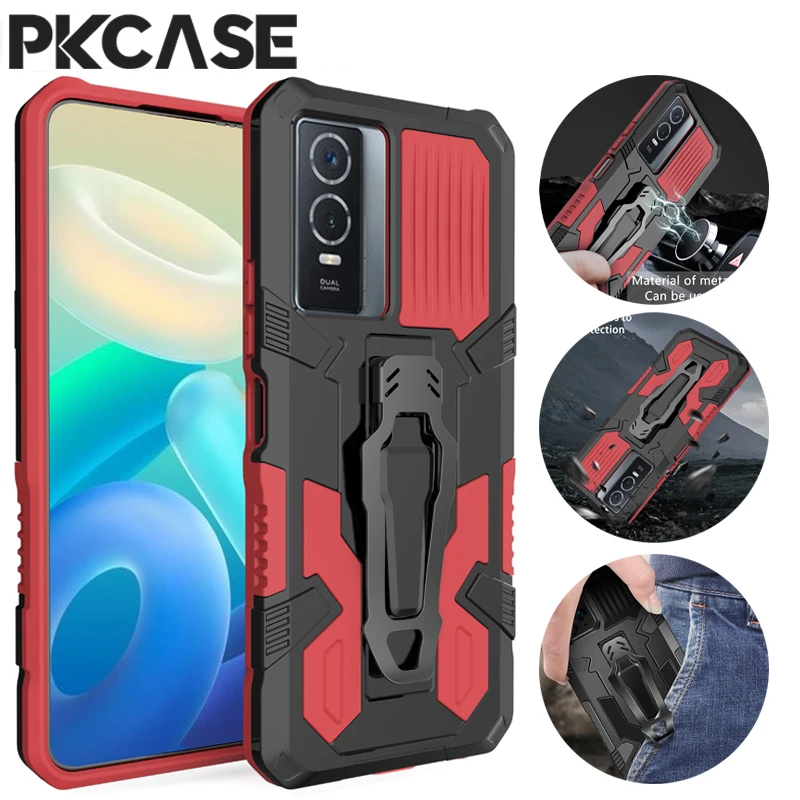 PKCASE Back Clip Stand Case For VIVO Y02 Y16 Y17S Y21 Y22 Y27 Y33S Y35 Y36 Y52 Y53S Y55 Y72 Y75 T1 V23 V27E V27 iQOO Z3 5G Cover
PKCASE Back Clip Stand Case For VIVO Y02 Y16 Y17S Y21 Y22 Y27 Y33S Y35 Y36 Y52 Y53S Y55 Y72 Y75 T1 V23 V27E V27 iQOO Z3 5G Cover