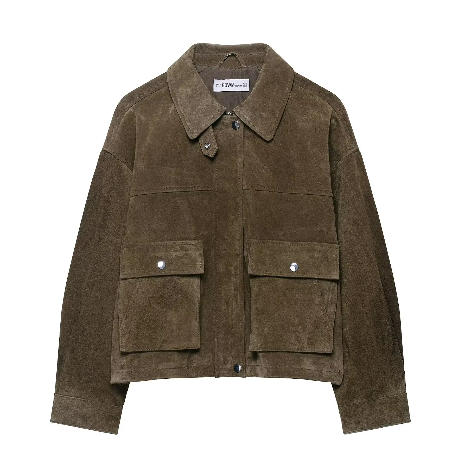 2025 Women's Autumn Fashion Coats Solid Turn-Down Collar Long Sleeve Pockets Single-Breasted Female Casual Chic Jackets
2025 Women's Autumn Fashion Coats Solid Turn-Down Collar Long Sleeve Pockets Single-Breasted Female Casual Chic Jackets