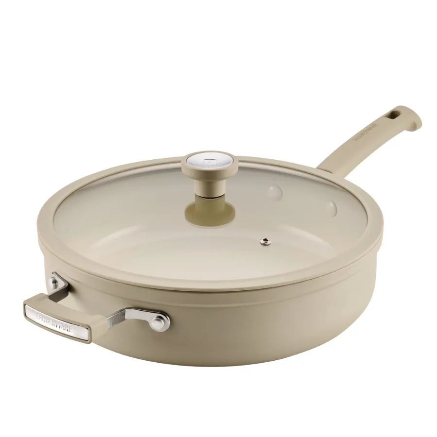 TrueCook 6qt Ceramic Jumbo Cooker Dishwasher and Oven Safe Taupe
TrueCook 6qt Ceramic Jumbo Cooker Dishwasher and Oven Safe Taupe