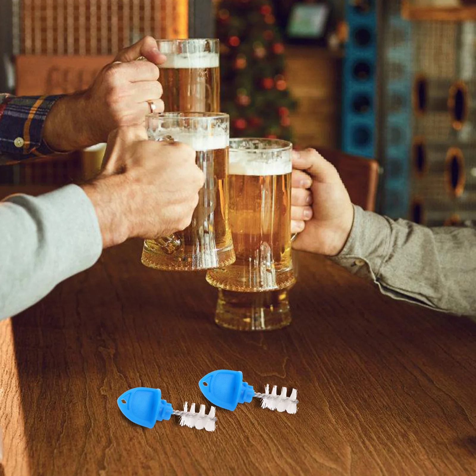 8pcs Beer Tap Brushes Cleaning Tools Blue Plugs for Draft Beer Equipment to Keep Taps Dust Free Mosquito Proof
8pcs Beer Tap Brushes Cleaning Tools Blue Plugs for Draft Beer Equipment to Keep Taps Dust Free Mosquito Proof