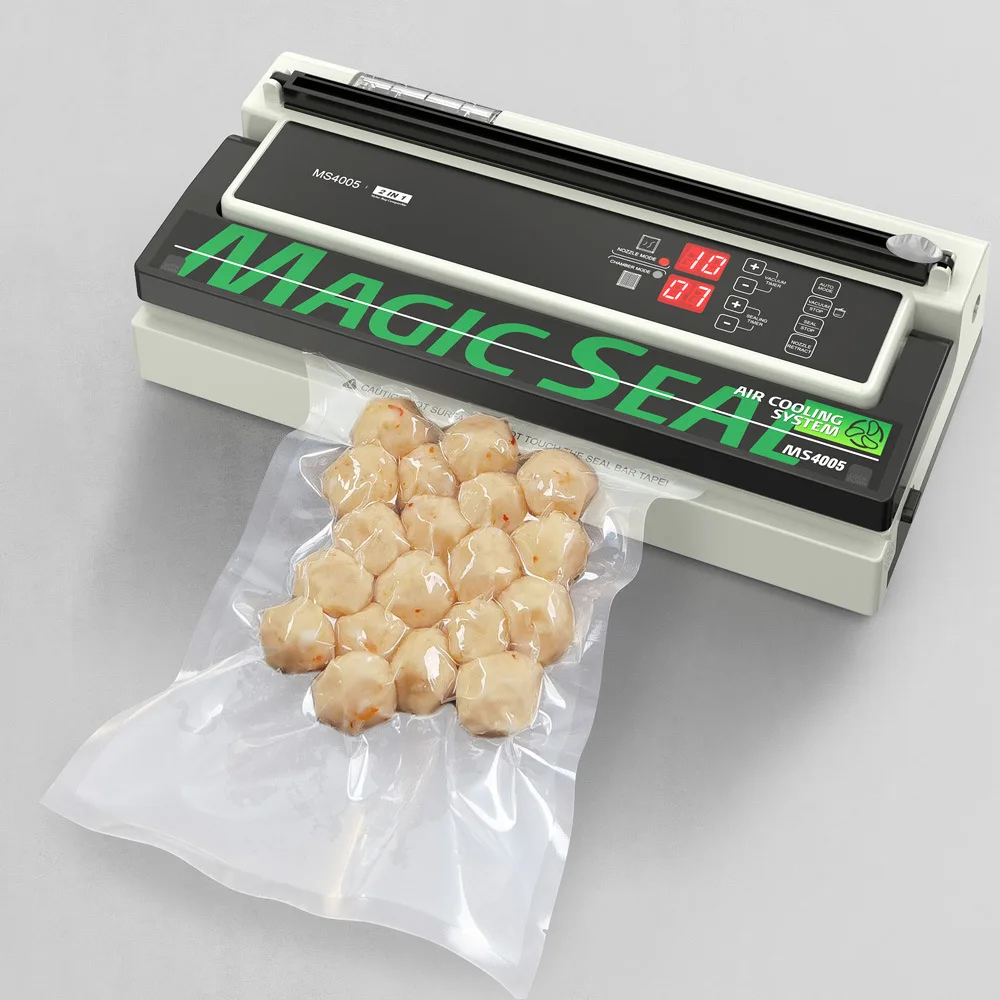 MAGIC SEAL MS4005 Food Vacuum Sealer Machine Best Vacuum Sealer Packaging Machine Plastic Bag Sealer Common To All Bags
MAGIC SEAL MS4005 Food Vacuum Sealer Machine Best Vacuum Sealer Packaging Machine Plastic Bag Sealer Common To All Bags