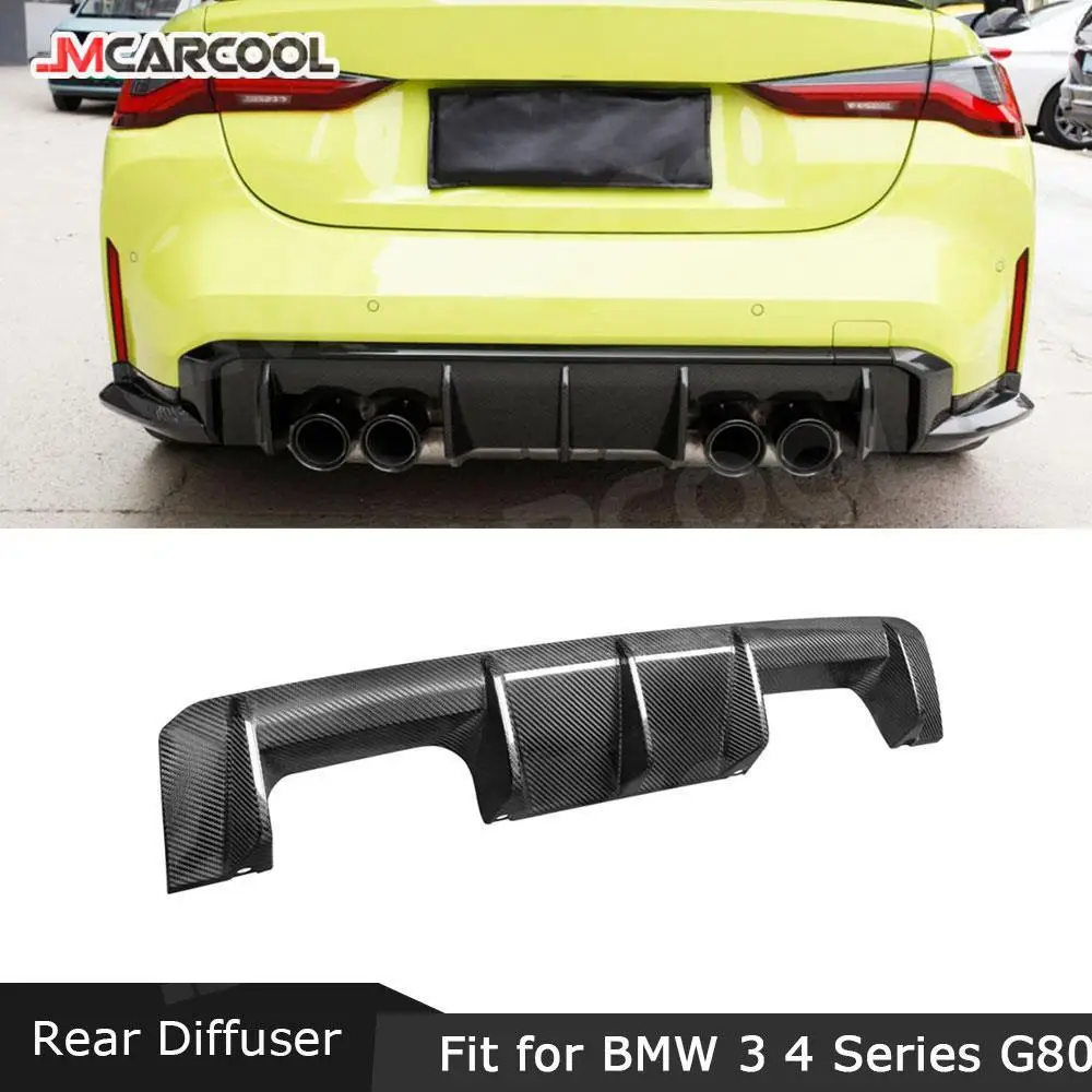 Dry Carbon Fiber Rear Diffuser Bumper Lip Covers For BMW 3 4 Series G80 G82 G83 M3 M4 2021 UP O Style 4 Holes
Dry Carbon Fiber Rear Diffuser Bumper Lip Covers For BMW 3 4 Series G80 G82 G83 M3 M4 2021 UP O Style 4 Holes