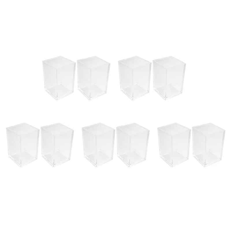 J1UL1N Acrylic Pen Holder 10 Pack,Clear Desktop Pencil Cup Stationery Organizer For Office Desk Accessory
J1UL1N Acrylic Pen Holder 10 Pack,Clear Desktop Pencil Cup Stationery Organizer For Office Desk Accessory