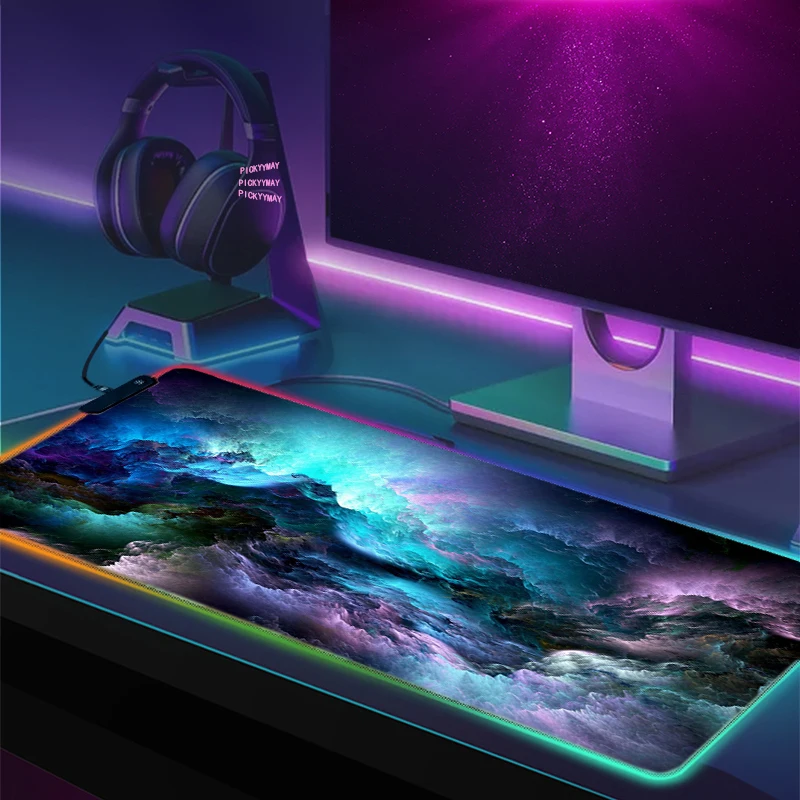 Space RGB Gaming Mousepads Desk Pad Keyboard Mat LED Gamer Mousepad XXL Mouse Pads Luminous Mouse Mats Design
Space RGB Gaming Mousepads Desk Pad Keyboard Mat LED Gamer Mousepad XXL Mouse Pads Luminous Mouse Mats Design