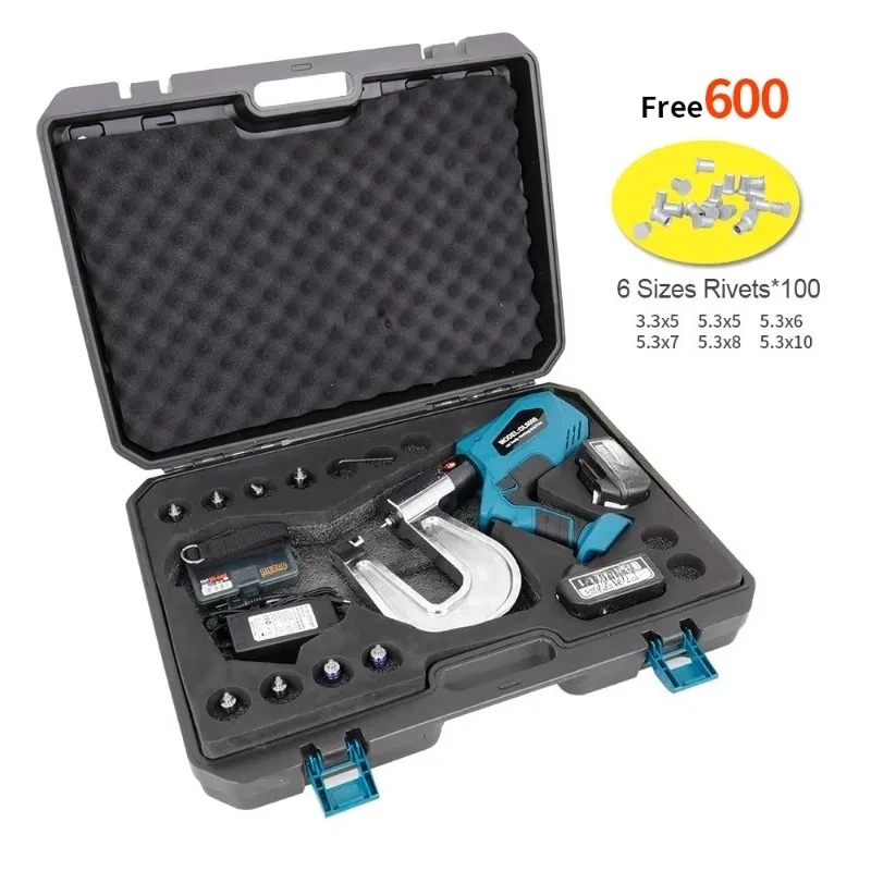 Self-piercing Riveter Riveting Gun 150MM Depth for Car Collision Repair Aluminum Body repair equipment riveting machine
Self-piercing Riveter Riveting Gun 150MM Depth for Car Collision Repair Aluminum Body repair equipment riveting machine