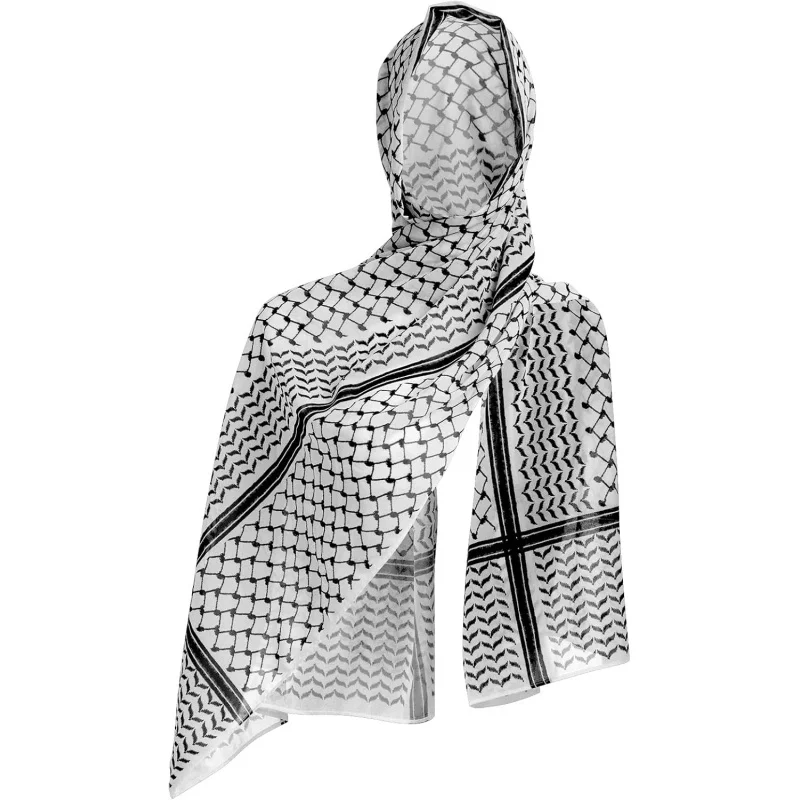 Keffiyeh Scarf Long Chiffon Printed Palestine Keffiyeh Scarf Hijab Muslim Women's Shawl
Keffiyeh Scarf Long Chiffon Printed Palestine Keffiyeh Scarf Hijab Muslim Women's Shawl