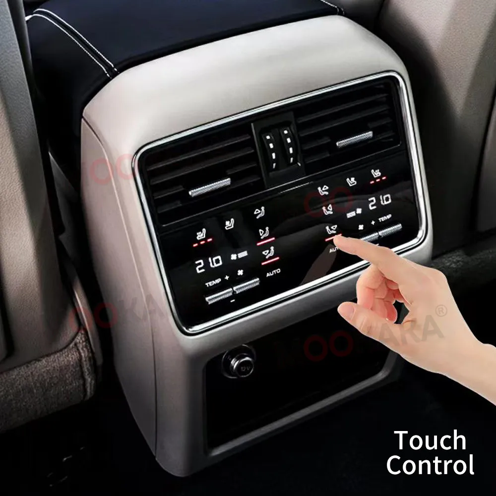 Климатическая панель переменного тока для Porsche Cayenne 2018 2019 2020 2021, панель заднего кондиционера переменного тока, модификация сенсорного экрана приборной панели
Климатическая панель переменного тока для Porsche Cayenne 2018 2019 2020 2021, панель заднего кондиционера переменного тока, модификация сенсорного экрана приборной панели
