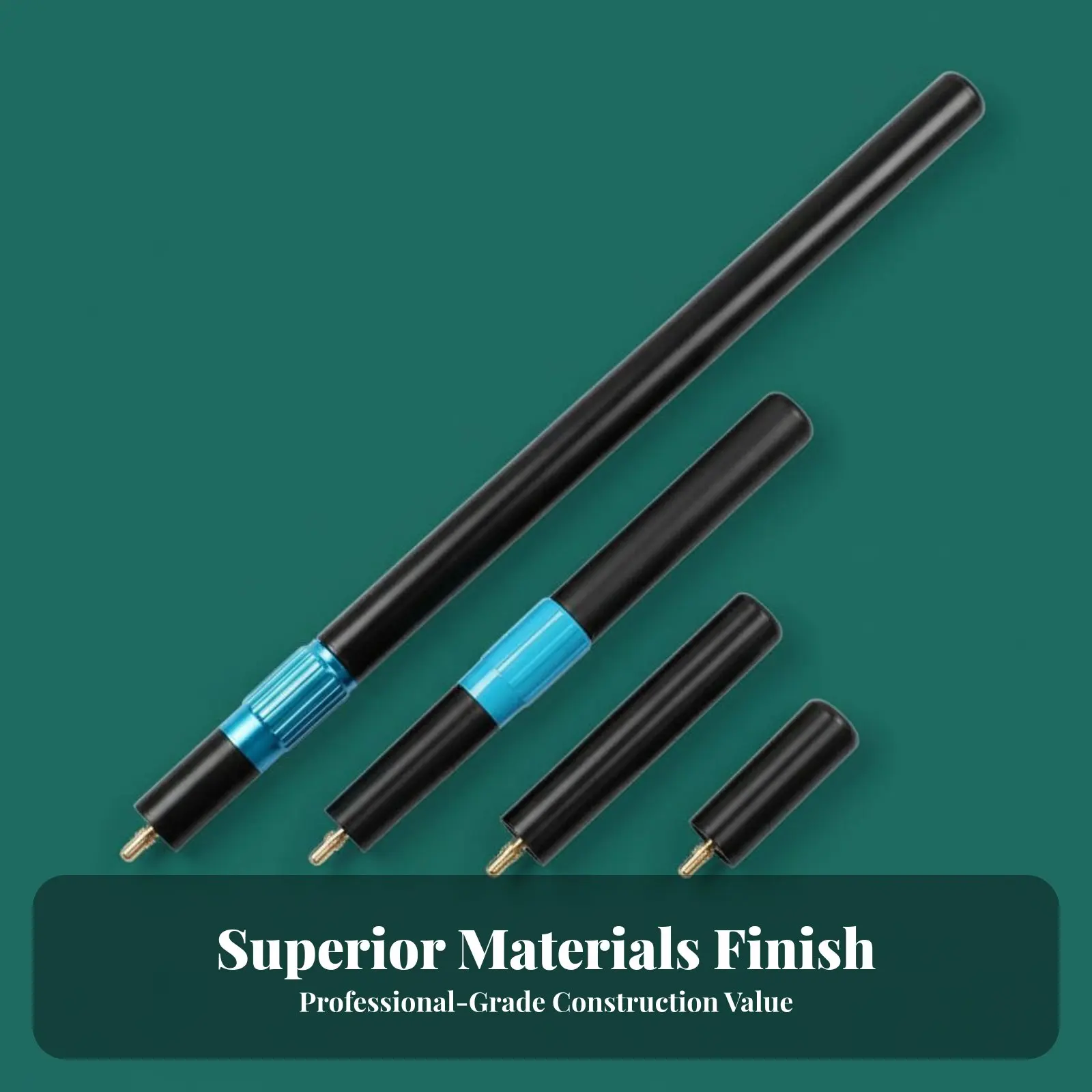 Cue Extender Extendable Telescopic Cue Extender Billiards Accessory Adjustable Reach Small for Tournaments, Game Room
Cue Extender Extendable Telescopic Cue Extender Billiards Accessory Adjustable Reach Small for Tournaments, Game Room