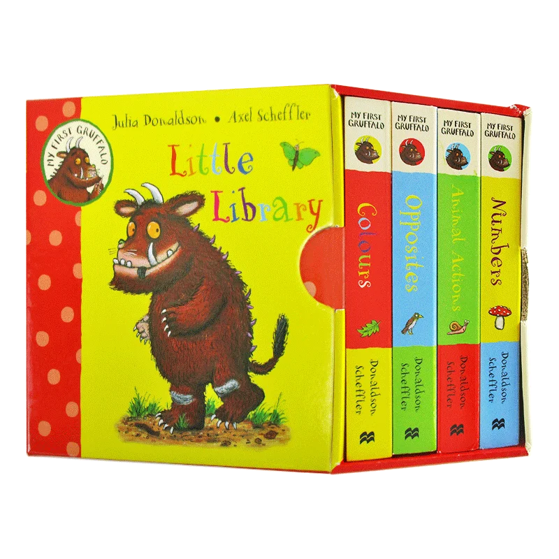 4books/set My First Gruffalo Little Library, Baby Children's books aged 2 3 4 5, English picture book, 9780230756052
4books/set My First Gruffalo Little Library, Baby Children's books aged 2 3 4 5, English picture book, 9780230756052