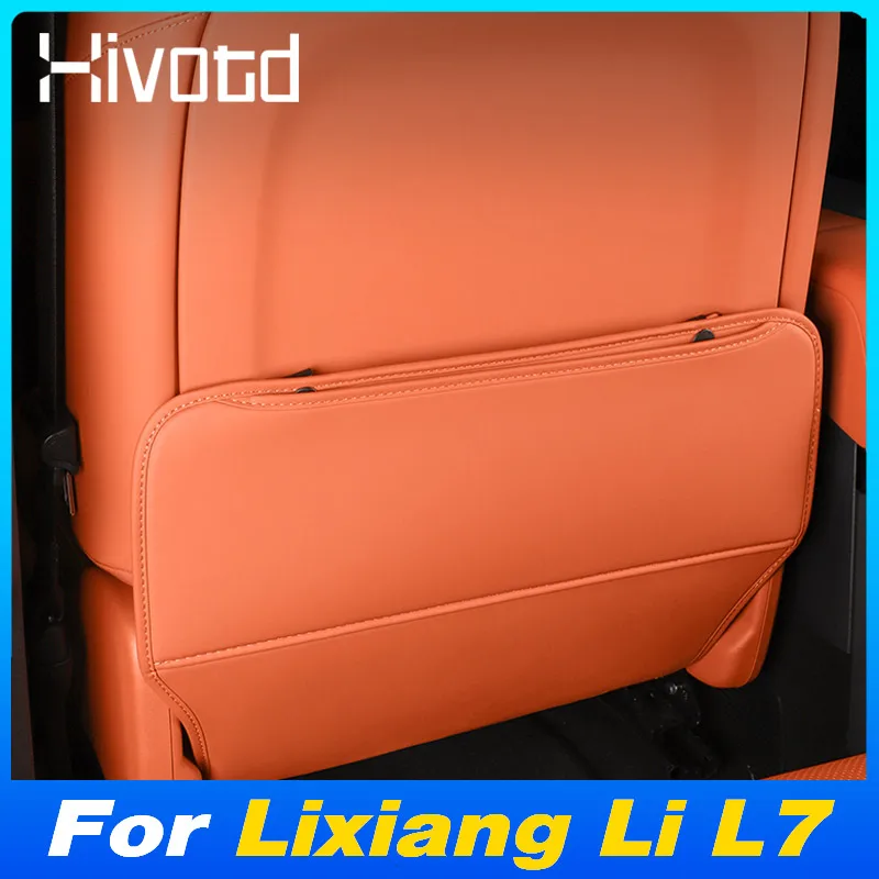 Автомобильный противоударный коврик для Lixiang Li L7 2024, защитная накладка на заднее сиденье из искусственной кожи, детали для интерьера, противогрязный коврик, модифицированные аксессуары
Автомобильный противоударный коврик для Lixiang Li L7 2024, защитная накладка на заднее сиденье из искусственной кожи, детали для интерьера, противогрязный коврик, модифицированные аксессуары