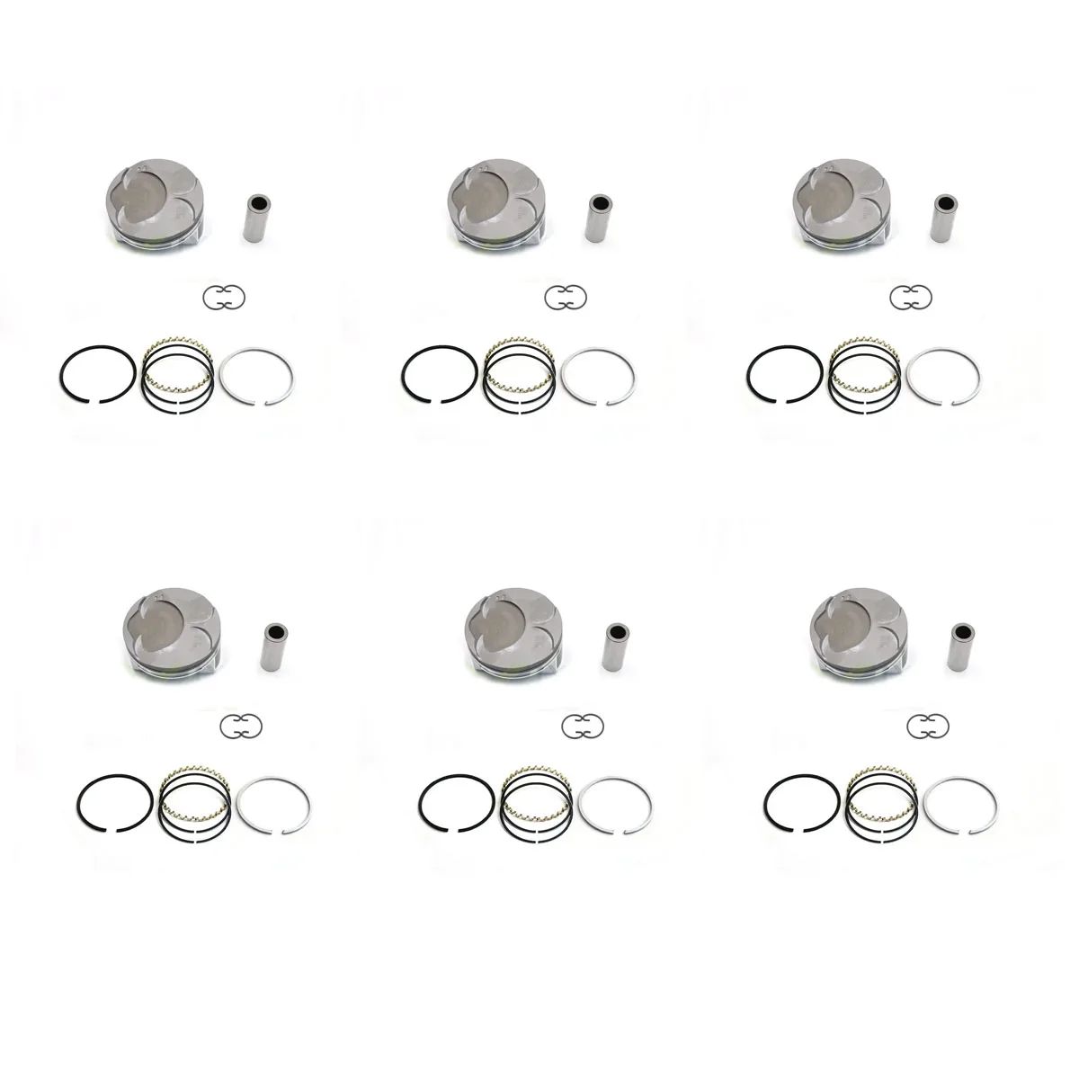 6 SETS New Engine Piston Ring 2GR-FSE 3.5L 13301-31031-B0 13101-31061-B0 Engine Piston Kit for Toyota
6 SETS New Engine Piston Ring 2GR-FSE 3.5L 13301-31031-B0 13101-31061-B0 Engine Piston Kit for Toyota
