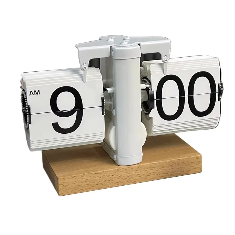 Vintage Digital Clock Luxury Flip Clock Design Desk Clocks Mechanical Table Clocks for Desk Table Decorations and Accessories
Vintage Digital Clock Luxury Flip Clock Design Desk Clocks Mechanical Table Clocks for Desk Table Decorations and Accessories