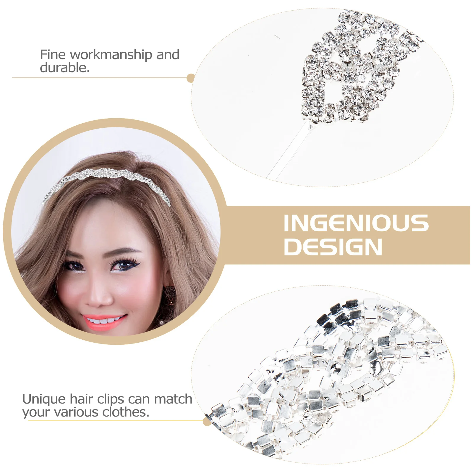 Elegant Crystal Tassel Hair Clip Ponytail Extension Rhinestone Braid Headband Party Wedding Hairpiece Chain Durable Stylish
Elegant Crystal Tassel Hair Clip Ponytail Extension Rhinestone Braid Headband Party Wedding Hairpiece Chain Durable Stylish