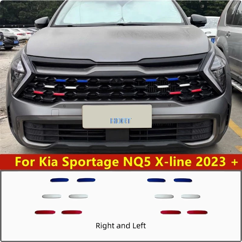 Car Style Front Face Racing Grills Trim Protector Decoration Accessories Exterior Sticker Fit For Kia Sportage NQ5 X-line 2023 +
Car Style Front Face Racing Grills Trim Protector Decoration Accessories Exterior Sticker Fit For Kia Sportage NQ5 X-line 2023 +