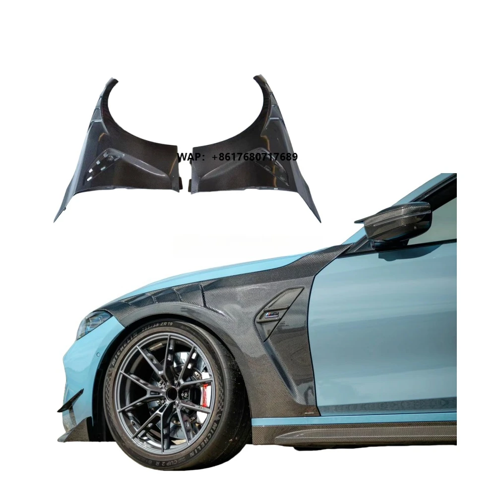 Carbon Fiber Fender Bumper Body Kit Open-Operated Ventilation Fender for M4 G82 /M3 G80
Carbon Fiber Fender Bumper Body Kit Open-Operated Ventilation Fender for M4 G82 /M3 G80