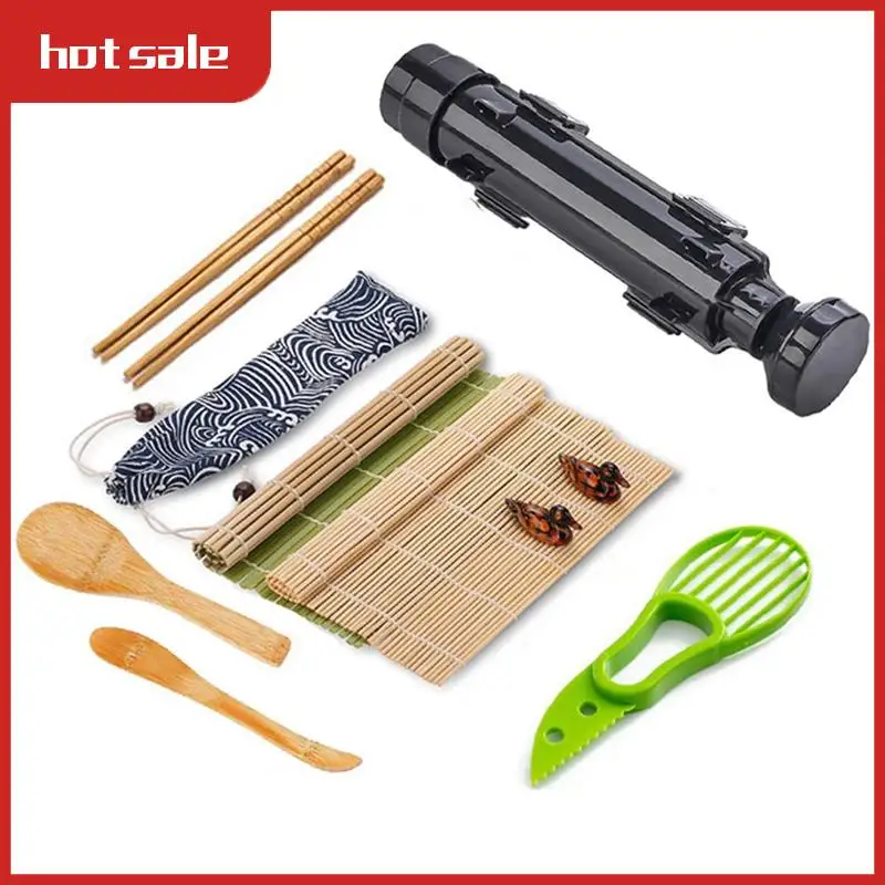 BEAU-Sushi Making Equipment Kit, Japanese Rice Ball Roll Mold Sushi Multifunctional Mold Sushi Making Kitchen Tools
BEAU-Sushi Making Equipment Kit, Japanese Rice Ball Roll Mold Sushi Multifunctional Mold Sushi Making Kitchen Tools