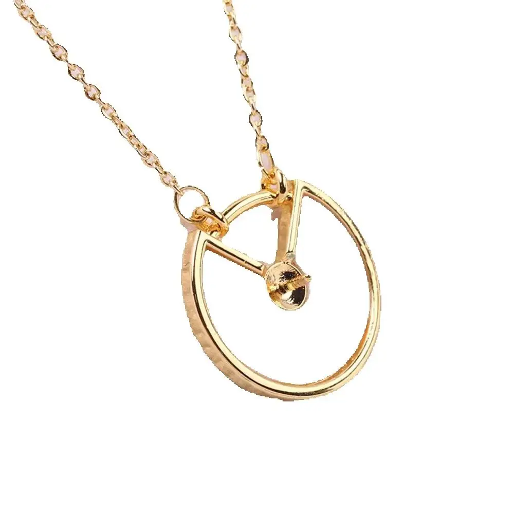 18K Gold Plated Pearl Chain Set, DIY Jewelry Making Supplies, Blank Pendant Bases for Handmade Accessories, No Pearl
18K Gold Plated Pearl Chain Set, DIY Jewelry Making Supplies, Blank Pendant Bases for Handmade Accessories, No Pearl