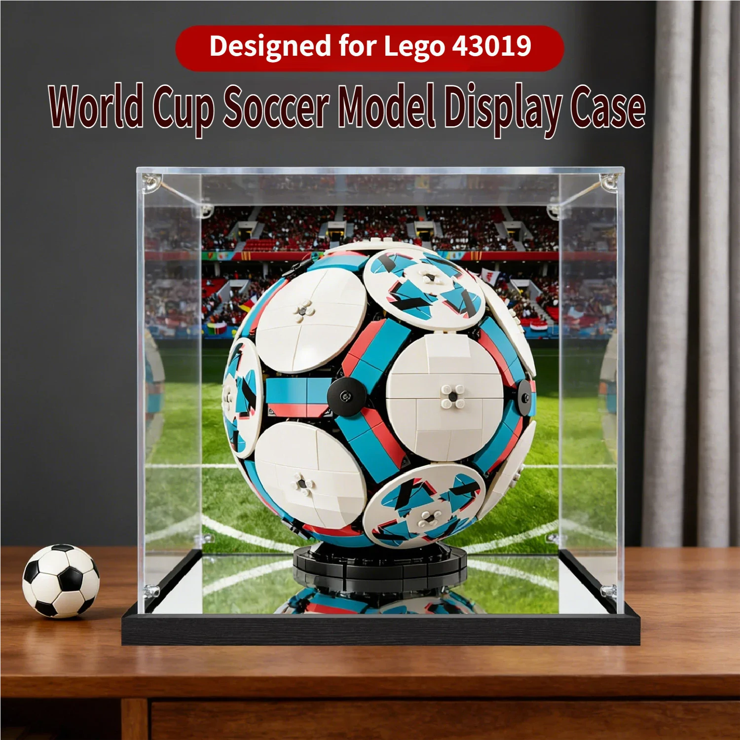 Acrylic Display Case for Lego 43019 Soccer Ball–Acrylic Display Box Protective Case, Dustproof Showcase Collectible(Case Only)
Acrylic Display Case for Lego 43019 Soccer Ball–Acrylic Display Box Protective Case, Dustproof Showcase Collectible(Case Only)