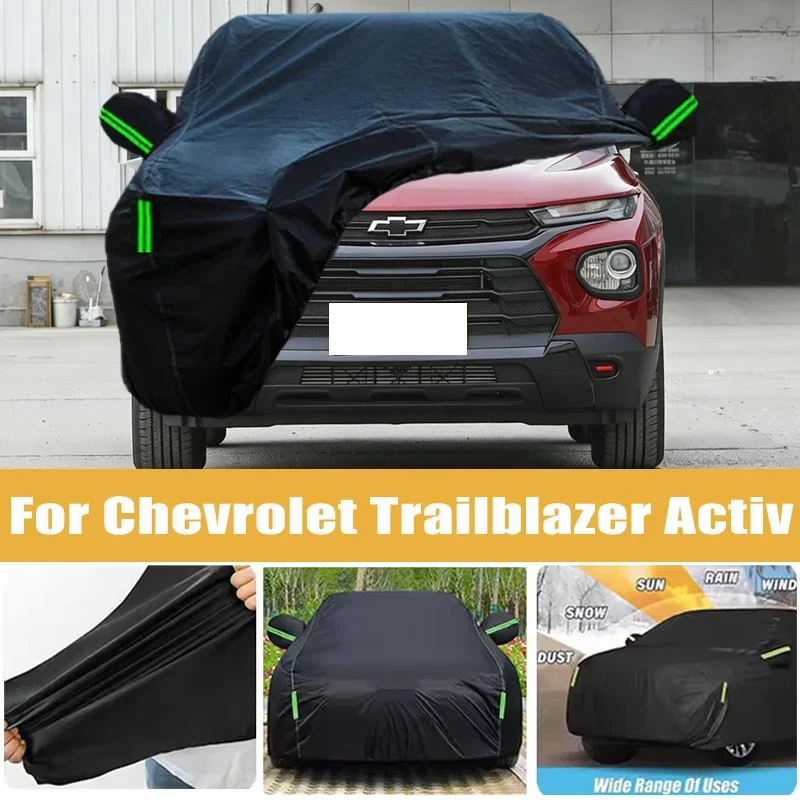 For Chevrolet Trailblazer Activ Full Car Cover Outdoor Sun Anti UV Rain Snow Dust Protection Oxford Cloth Accessories
For Chevrolet Trailblazer Activ Full Car Cover Outdoor Sun Anti UV Rain Snow Dust Protection Oxford Cloth Accessories