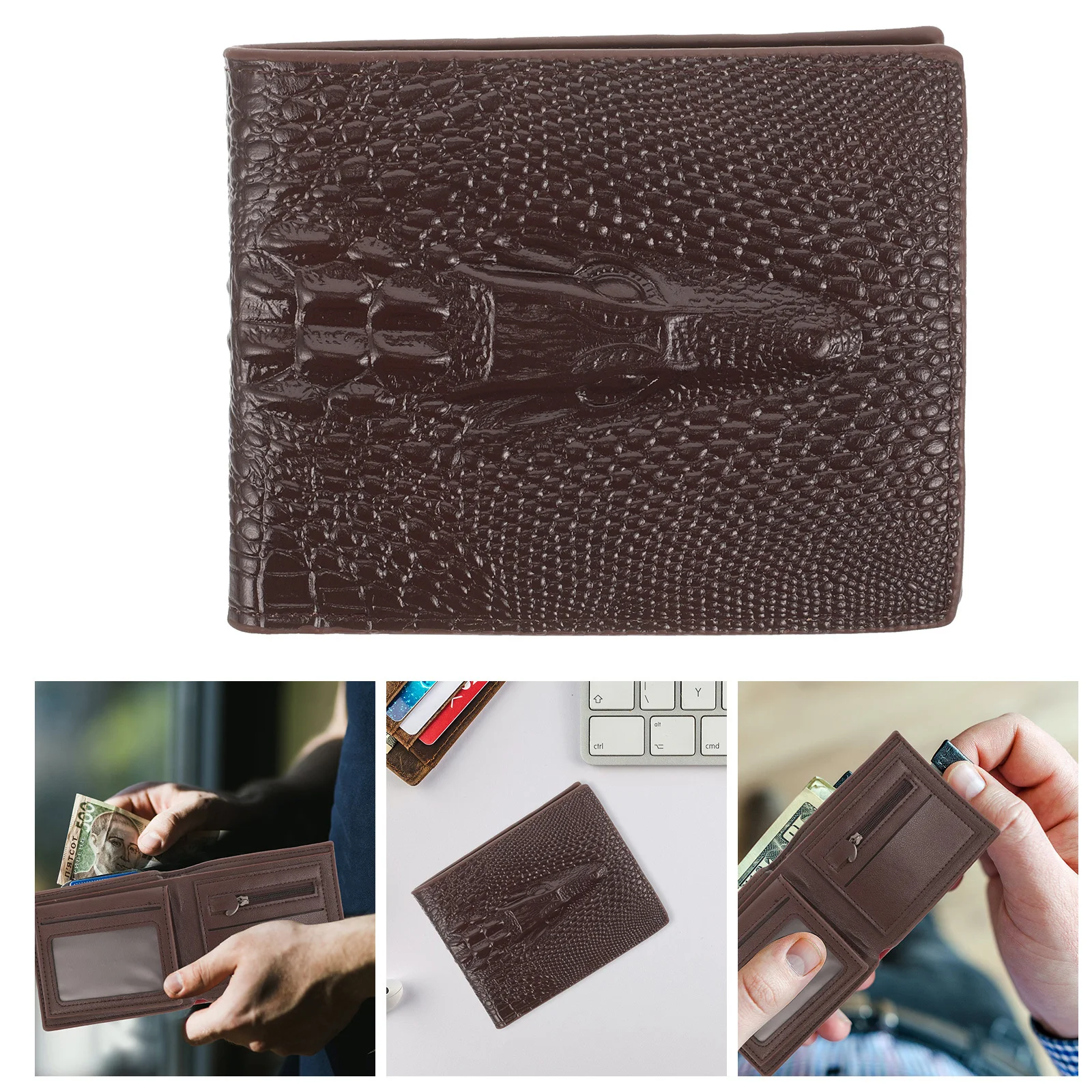 Men Bifold Alligator Wallet Small Vintage Purse Portable Travel Wallet Mens Small Purse Lightweight Stylish
Men Bifold Alligator Wallet Small Vintage Purse Portable Travel Wallet Mens Small Purse Lightweight Stylish