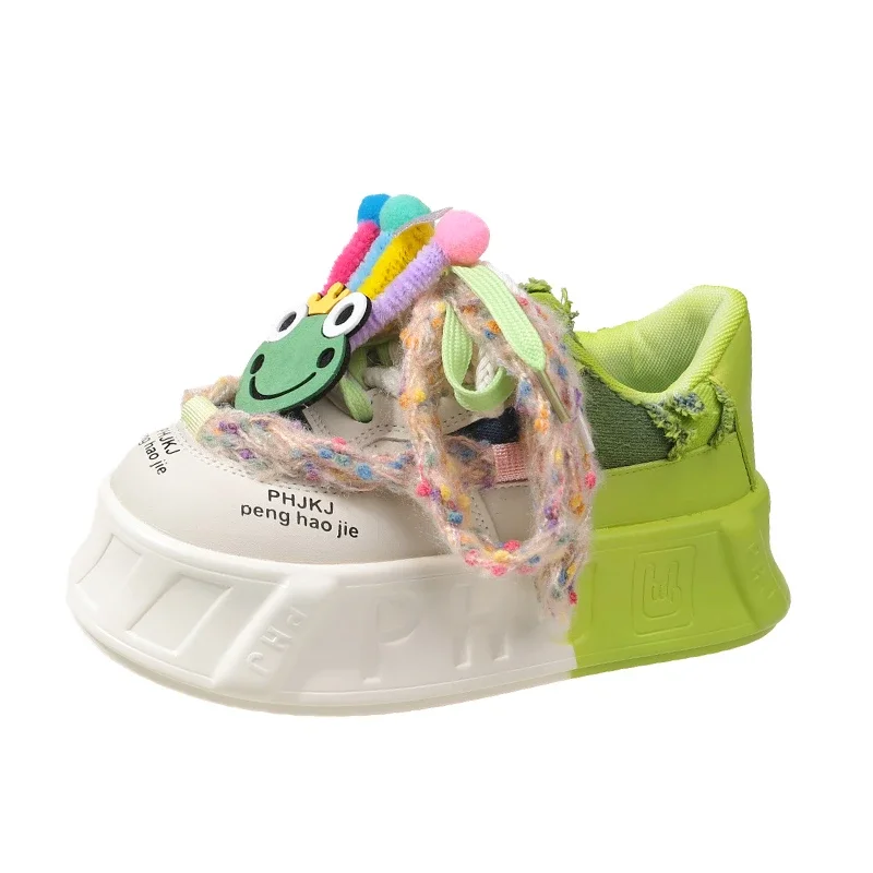 Kawaii Ladies Shoes on Sale New Fashion Round Toe Lace Up Women's Vulcanized Shoes Spring Flat Outdoor Breathable Women Sneakers
Kawaii Ladies Shoes on Sale New Fashion Round Toe Lace Up Women's Vulcanized Shoes Spring Flat Outdoor Breathable Women Sneakers