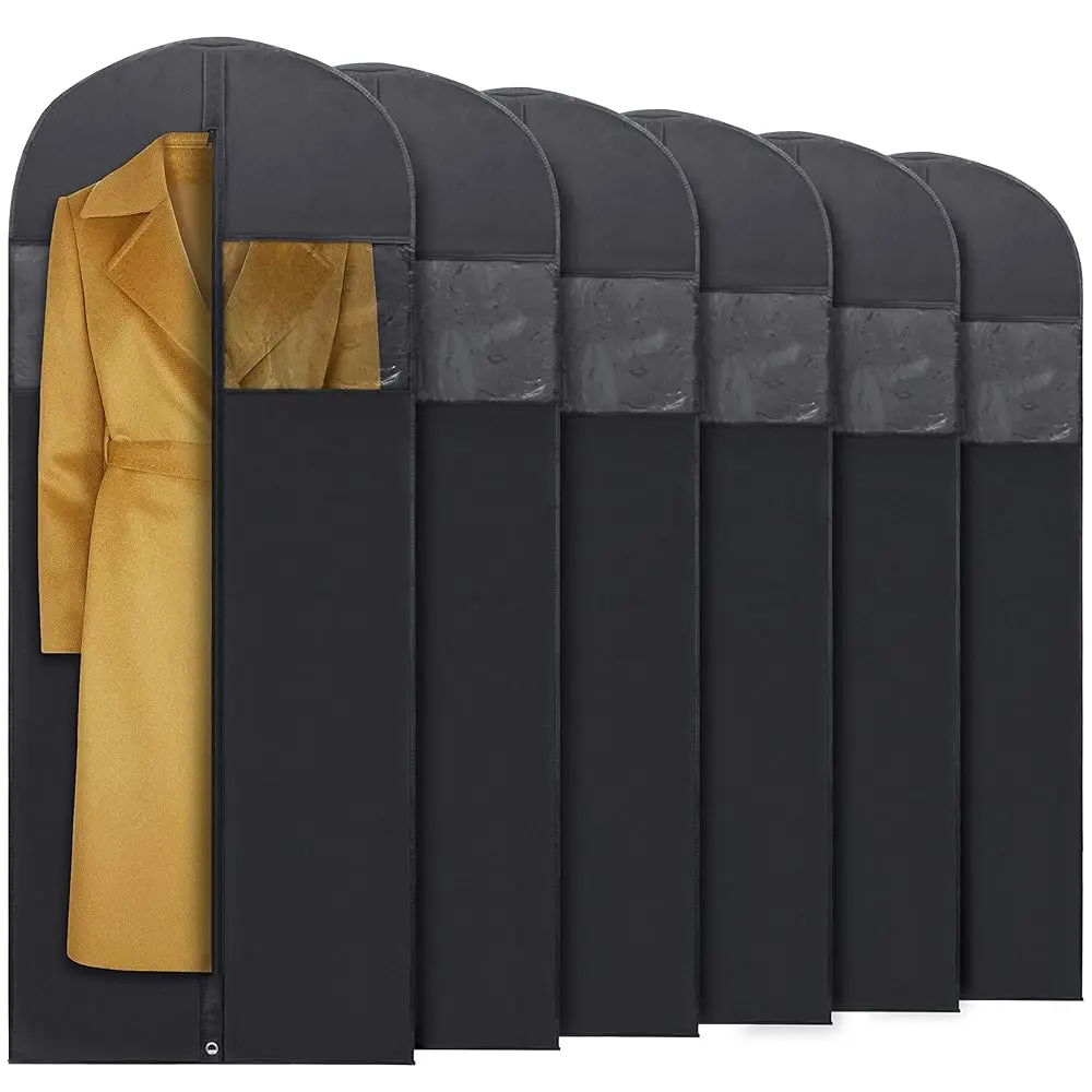 Free Shipping60” Black Garment Bags for Hanging Clothes, Men Suit Bag for Travel and Clothing Closet Storage of Women Dress, Sh
Free Shipping60” Black Garment Bags for Hanging Clothes, Men Suit Bag for Travel and Clothing Closet Storage of Women Dress, Sh