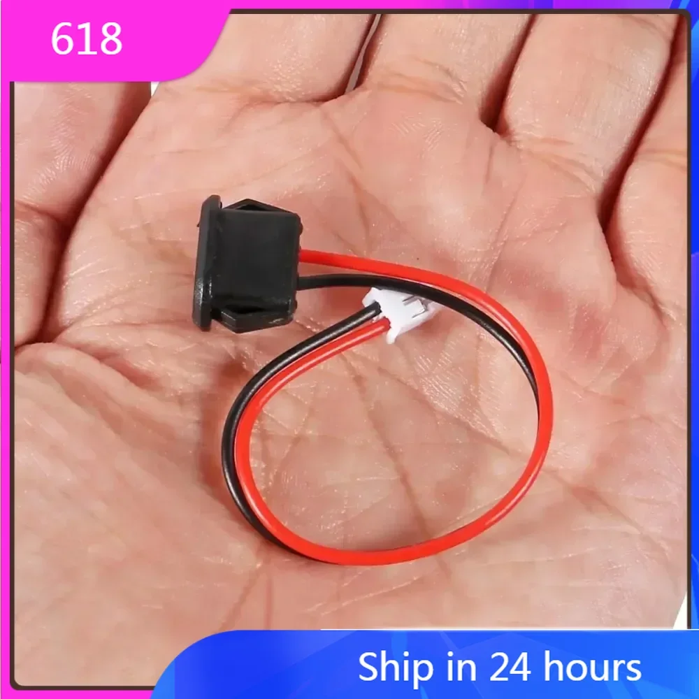 5pcs Type-C Female Chassis Waterproof 2P Wire Type USB C Pigtail Cable Extension Power Cable USB-C Plug to 2 Pin Bare Wire Open
5pcs Type-C Female Chassis Waterproof 2P Wire Type USB C Pigtail Cable Extension Power Cable USB-C Plug to 2 Pin Bare Wire Open