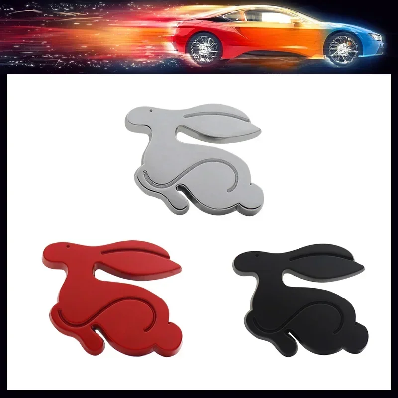 Badge Sticker 3D Running Rabbit for car Hood Fender trunk Rear Bonnet Nameplate Decal Emblem
Badge Sticker 3D Running Rabbit for car Hood Fender trunk Rear Bonnet Nameplate Decal Emblem