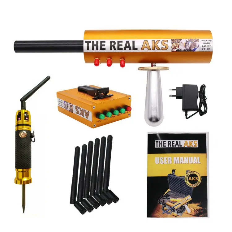 The Real AKS Long Range Gold Detector 6 Antennas Plastic Case for Silver Gem Diamond Golden + Filter
The Real AKS Long Range Gold Detector 6 Antennas Plastic Case for Silver Gem Diamond Golden + Filter