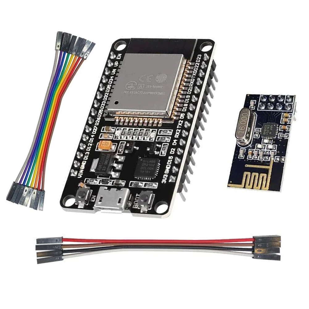 Набор OpenDTU для самостоятельной сборки, ESP32 + NRF24L01 + кабель, мониторинг в реальном времени PV, простая установка, высокопроизводительные компоненты
Набор OpenDTU для самостоятельной сборки, ESP32 + NRF24L01 + кабель, мониторинг в реальном времени PV, простая установка, высокопроизводительные компоненты