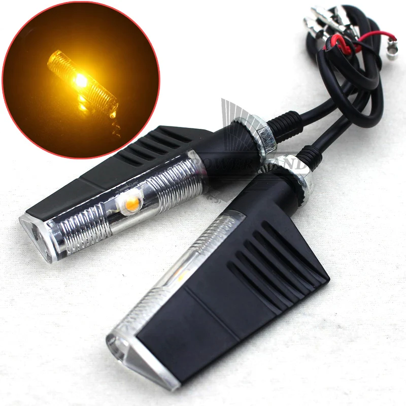 4x Black Metal 8mm Front or Rear Turn Signal Indicator Lights LED Amber Light Clear Lens Blinker Universal Fit For Mototcycle
4x Black Metal 8mm Front or Rear Turn Signal Indicator Lights LED Amber Light Clear Lens Blinker Universal Fit For Mototcycle