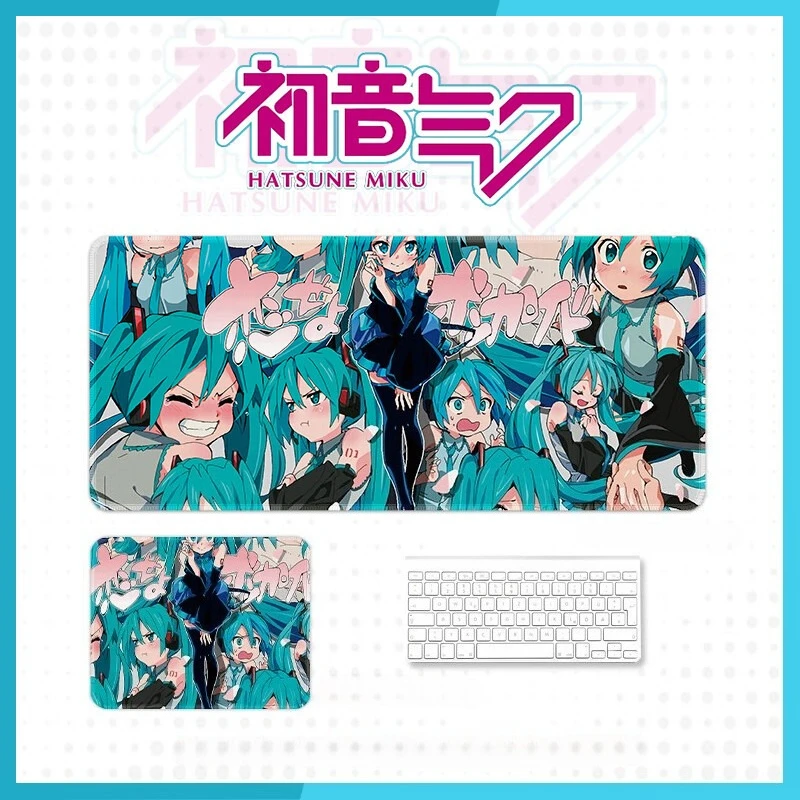 Hatsune New Miku Anime Non-slip Lockedge PC Gaming Mouse Pad Gamer Desk Mats Keyboard Pad Mause Pad Muismat for PC Mouse Carpet
Hatsune New Miku Anime Non-slip Lockedge PC Gaming Mouse Pad Gamer Desk Mats Keyboard Pad Mause Pad Muismat for PC Mouse Carpet