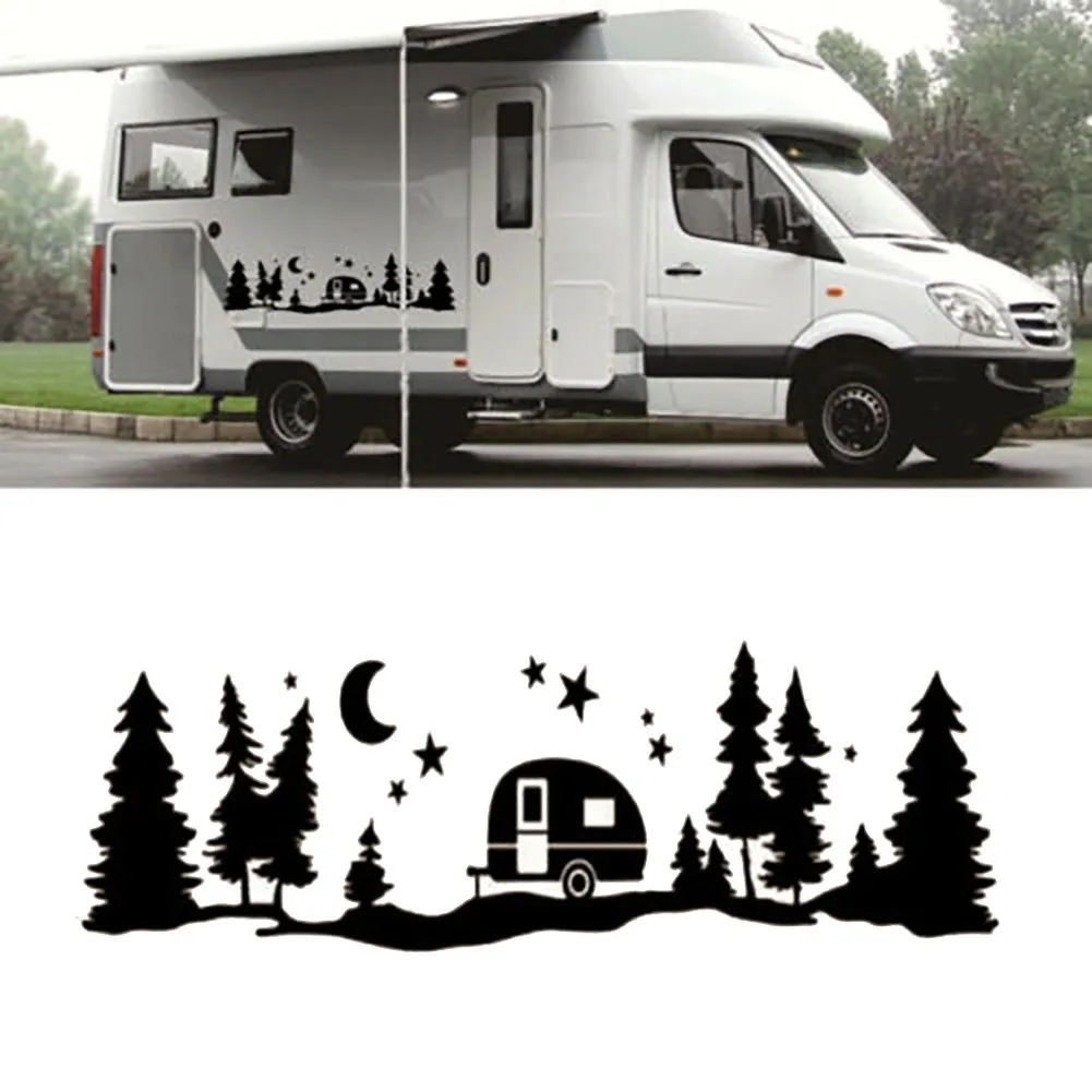 Star Moon Tree Graphic Sticker for RV Camper For Motorhome Exterior 86x22cm Premium Vinyl Washable All Season Decal
Star Moon Tree Graphic Sticker for RV Camper For Motorhome Exterior 86x22cm Premium Vinyl Washable All Season Decal