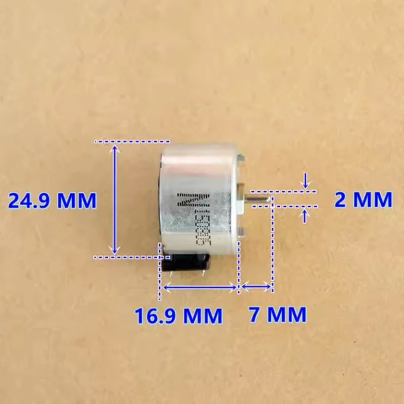 Minebea NMB Small Round Thin Stepper Motor Micro 2-Phase 6-Wire Stepping Motor Step Angle 18 Degree 2mm Shaft
Minebea NMB Small Round Thin Stepper Motor Micro 2-Phase 6-Wire Stepping Motor Step Angle 18 Degree 2mm Shaft