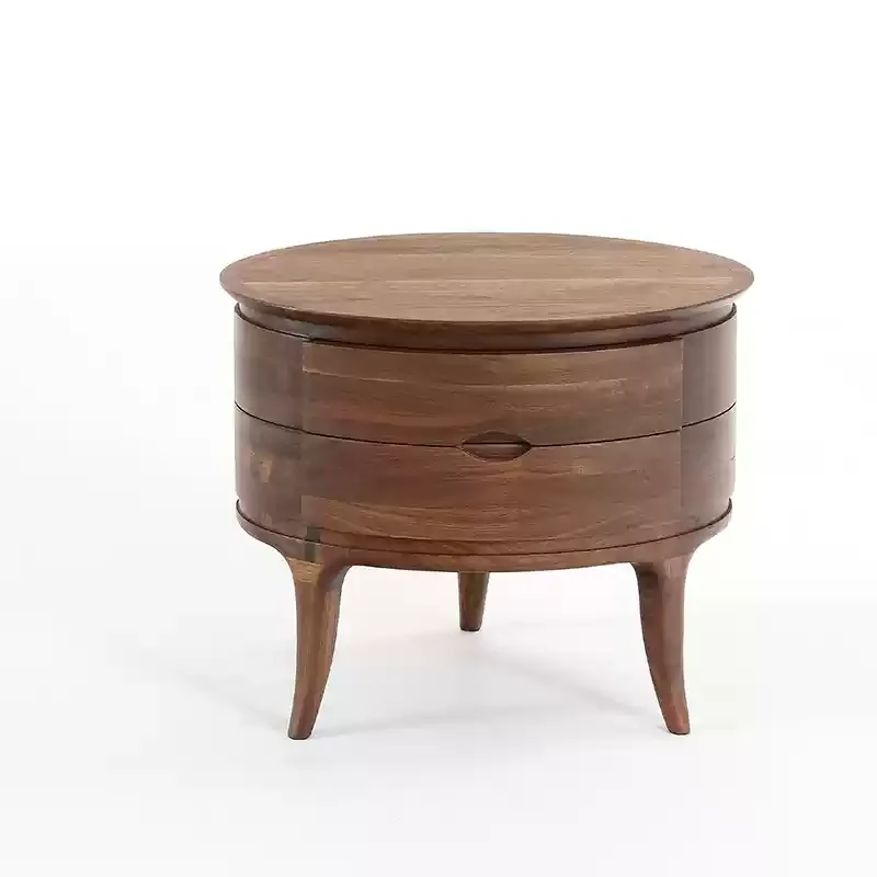 *North American Black Walnut Bedside Table Solid Wood Italian Simple Modern Double Pumping Bedside Table
*North American Black Walnut Bedside Table Solid Wood Italian Simple Modern Double Pumping Bedside Table