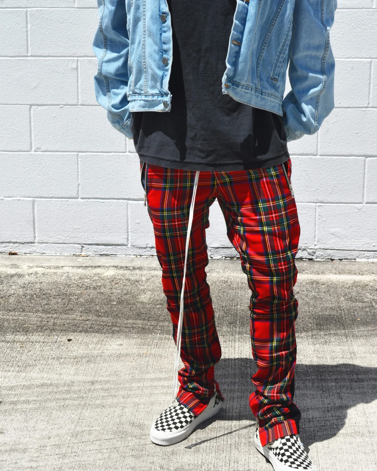 Spring and Autumn hip hop pants Scottish zipper slim pants men's casual pants elastic waist fashion digital print men's clothes
Spring and Autumn hip hop pants Scottish zipper slim pants men's casual pants elastic waist fashion digital print men's clothes