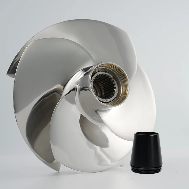 Durable Stainless Steel 4-Blade Seadoo Jet Boat Engine Impeller for GTI 130/GTI 155/GTS 130/WAKE 155 Diameter 155.5mm
Durable Stainless Steel 4-Blade Seadoo Jet Boat Engine Impeller for GTI 130/GTI 155/GTS 130/WAKE 155 Diameter 155.5mm