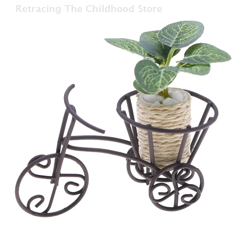 1/12 Dollhouse Mini Metal Bike Flower Stand Potted Dollhouse Fairy Garden Micro Landscape Scene Ornament Dolls House Decor Toys
1/12 Dollhouse Mini Metal Bike Flower Stand Potted Dollhouse Fairy Garden Micro Landscape Scene Ornament Dolls House Decor Toys