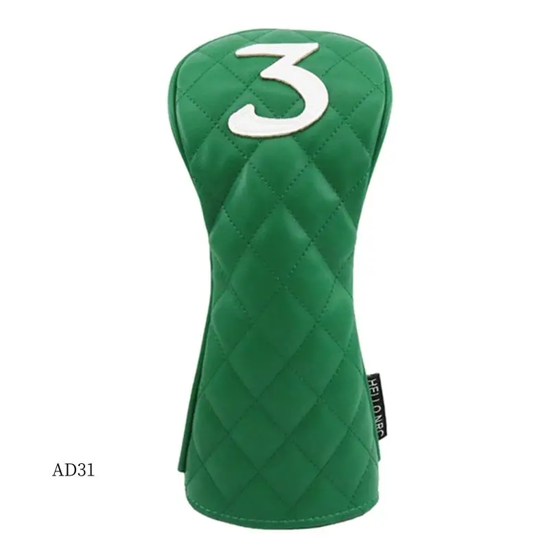 New-Wood Cover Rhombus Shape Pattern PU Soft Club Covers For Fairway Hybrid Waterproof Protector Set
New-Wood Cover Rhombus Shape Pattern PU Soft Club Covers For Fairway Hybrid Waterproof Protector Set