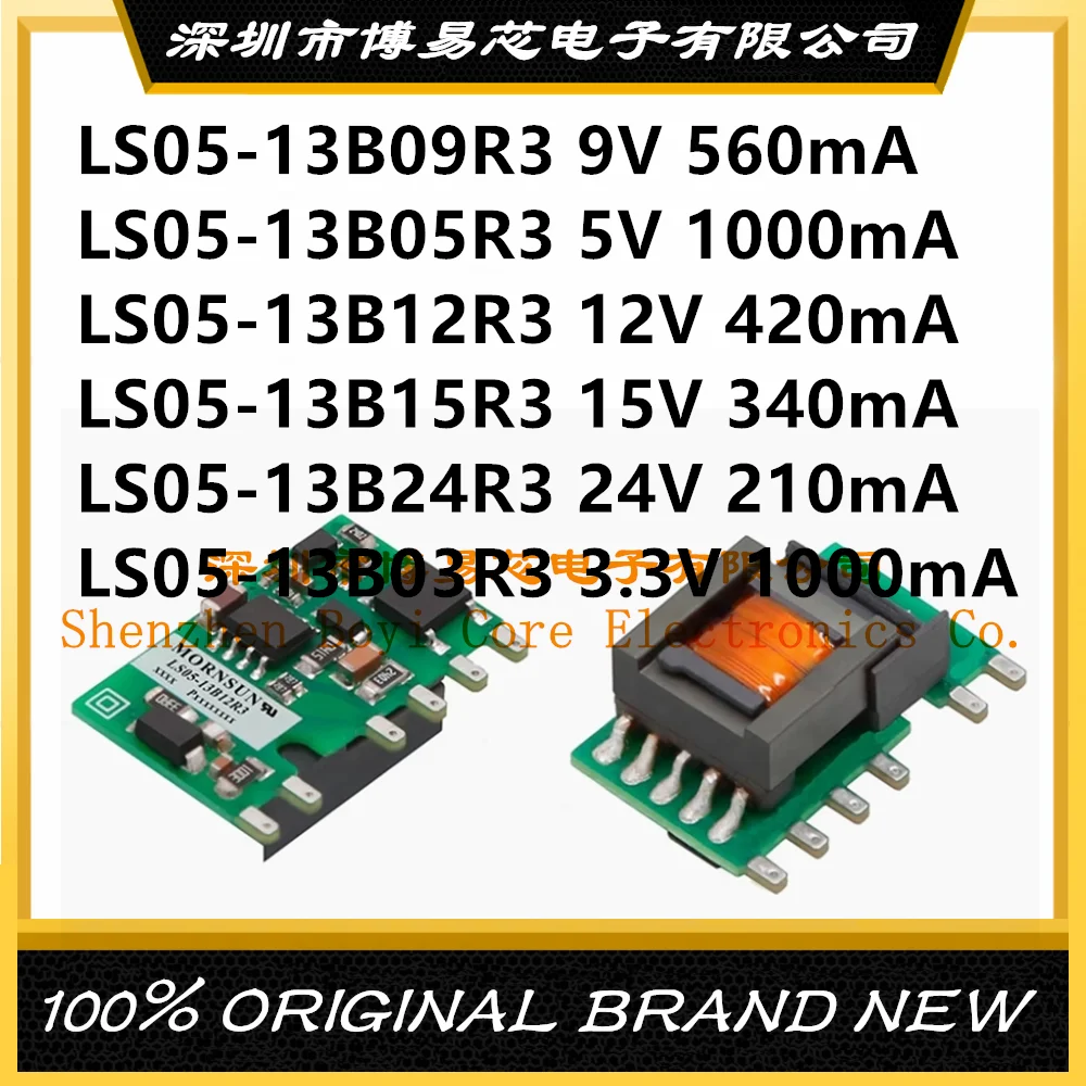 LS05-13B05R3 MORNSUN LS05-13B03/09/12/15/24R3 Power Module
LS05-13B05R3 MORNSUN LS05-13B03/09/12/15/24R3 Power Module