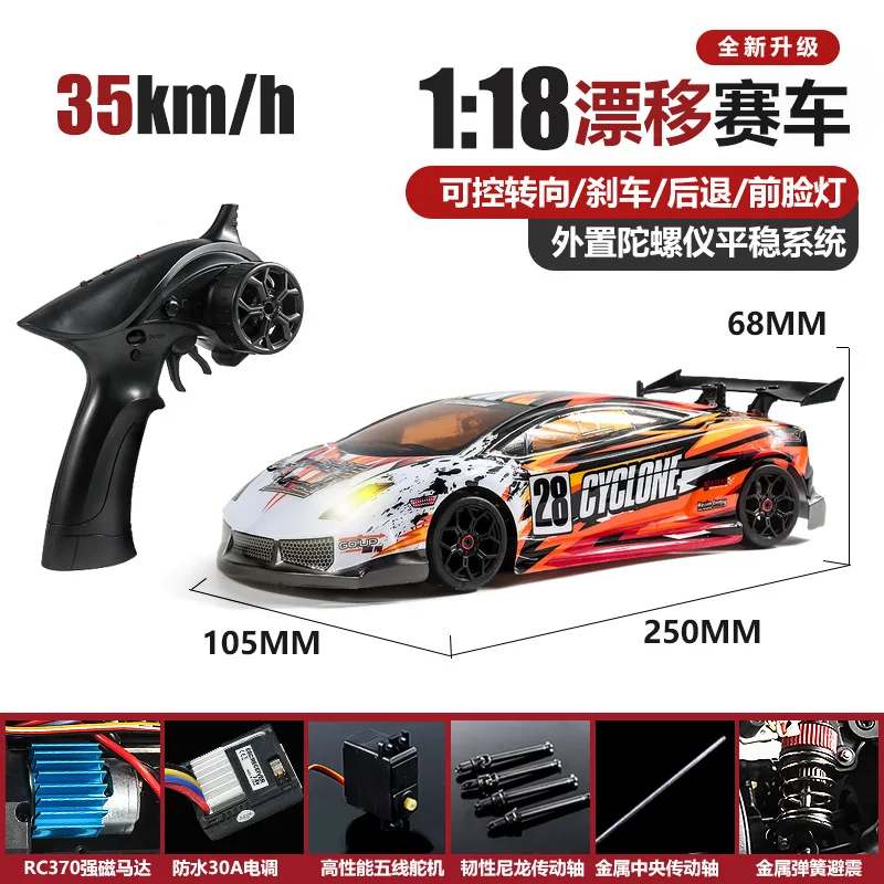 HBX 2193 2195 1:18 Scale 4WD Electric RC Drift Car Ready-to-Race RTR with Controller for Beginners Kids
HBX 2193 2195 1:18 Scale 4WD Electric RC Drift Car Ready-to-Race RTR with Controller for Beginners Kids