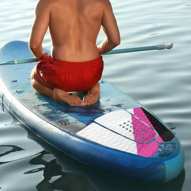 Skimboard Traction Pads Tail Pad For Surfboard Anti-Slip Shock Resistant Surfing Gear For Water Sports Kayaking Snowboarding 
Skimboard Traction Pads Tail Pad For Surfboard Anti-Slip Shock Resistant Surfing Gear For Water Sports Kayaking Snowboarding