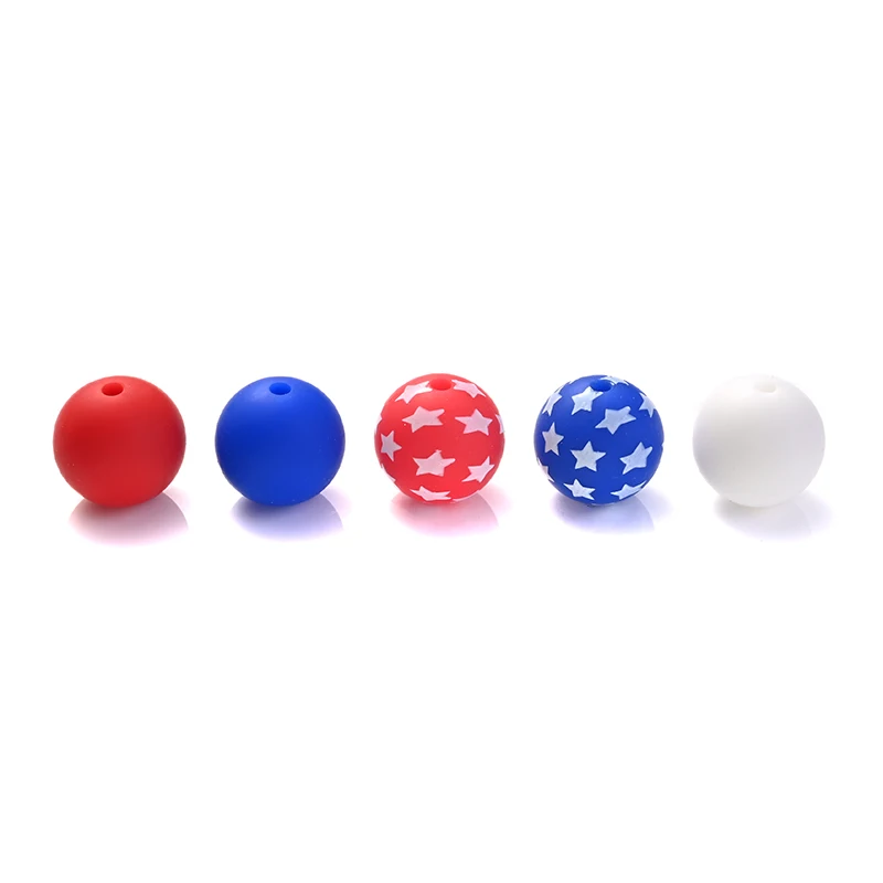 40Pcs New Silicone Beads Baby Nursing Teether 15mm Round Beads Accessories For DIY Newborn Pacifier Chain Bracelet Chewable Toys
40Pcs New Silicone Beads Baby Nursing Teether 15mm Round Beads Accessories For DIY Newborn Pacifier Chain Bracelet Chewable Toys