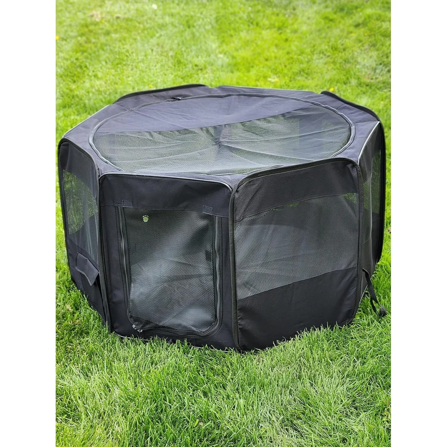 Portable Pet Playpen 26in x 18.75in x 1.8in Premium Large Size Puppy Kennel - Best for Small and Medium Size Dogs and Cats - Simple Folding Design for Easy Storage
Portable Pet Playpen 26in x 18.75in x 1.8in Premium Large Size Puppy Kennel - Best for Small and Medium Size Dogs and Cats - Simple Folding Design for Easy Storage