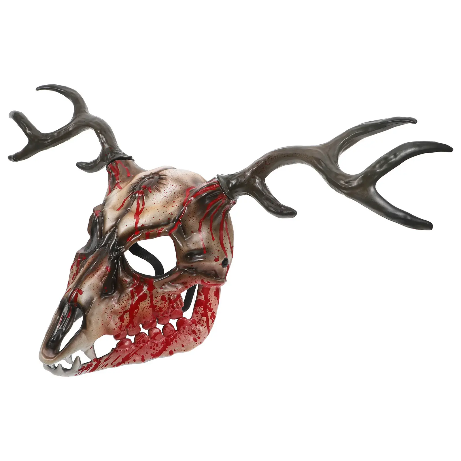 Antler Mask Horned Halloween Realistic Detachable Breathable Half Face Mask for Masquerade Costume Party Prop Halloween Masks
Antler Mask Horned Halloween Realistic Detachable Breathable Half Face Mask for Masquerade Costume Party Prop Halloween Masks