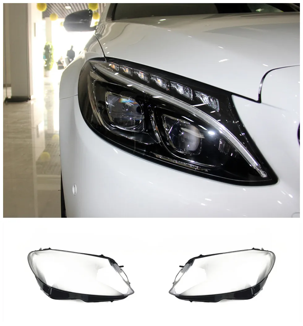 For Mercedes-Benz headlight transparent cover W205 C180 C200 C260L C280 2015~2018 Mercedes-Benz headlight transparent cover
For Mercedes-Benz headlight transparent cover W205 C180 C200 C260L C280 2015~2018 Mercedes-Benz headlight transparent cover