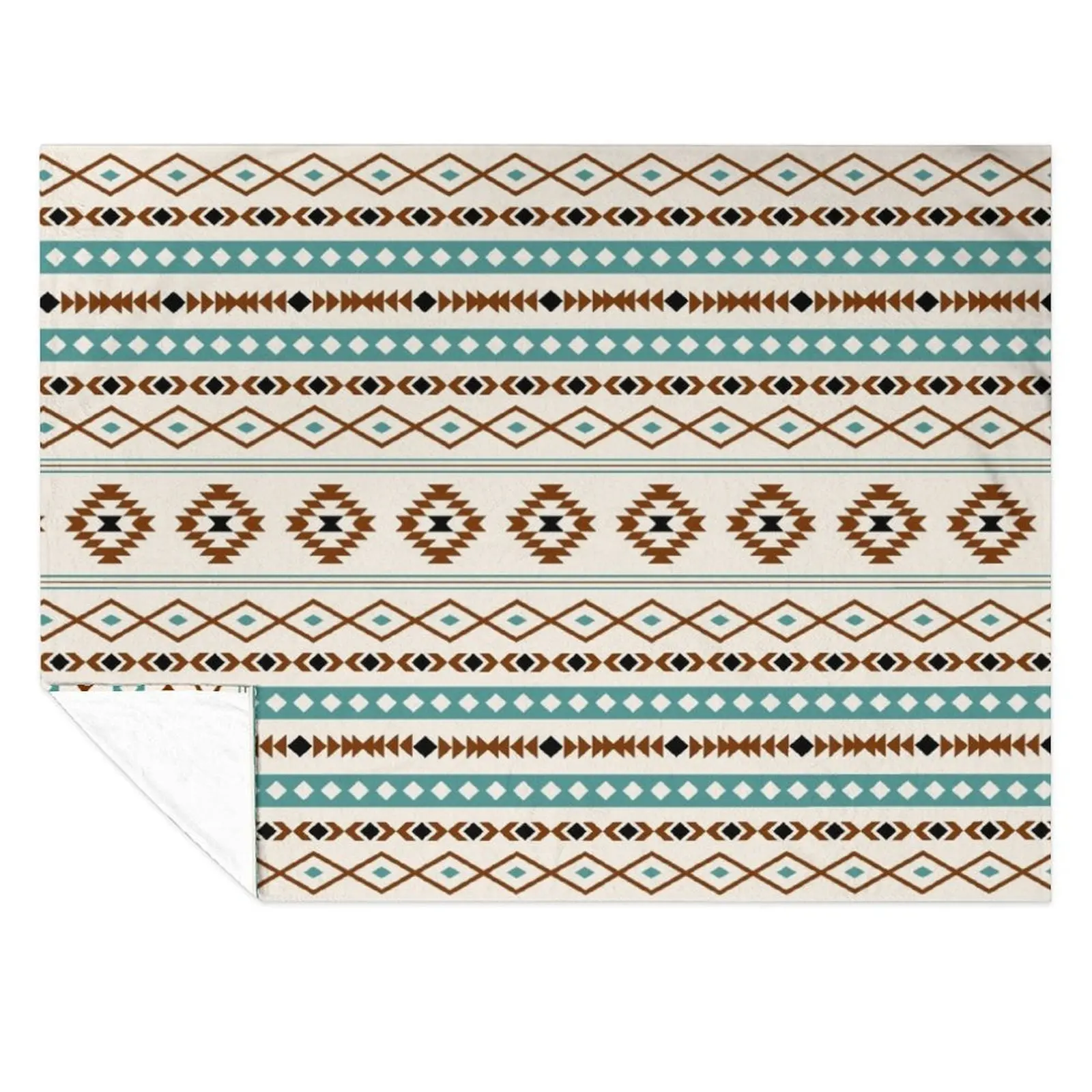 Aztec Teal Terracotta Black Cream Mixed Pattern Throw Blanket Plush Luxury Throw Softest Blankets
Aztec Teal Terracotta Black Cream Mixed Pattern Throw Blanket Plush Luxury Throw Softest Blankets