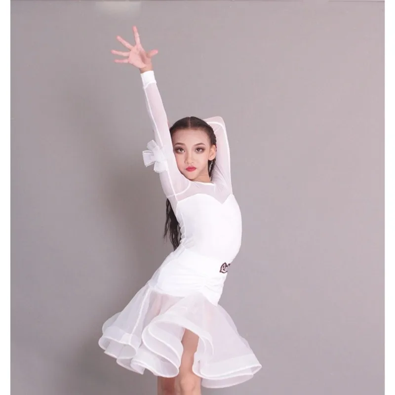 Customized Standard Children's Practice and Exercise Girls' Latin Dance Dress Training Set Performance Costume Training Clothing
Customized Standard Children's Practice and Exercise Girls' Latin Dance Dress Training Set Performance Costume Training Clothing